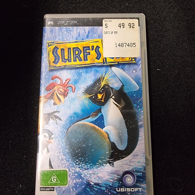 SURF’S UP sony psp game umd RB PRE-LOVED