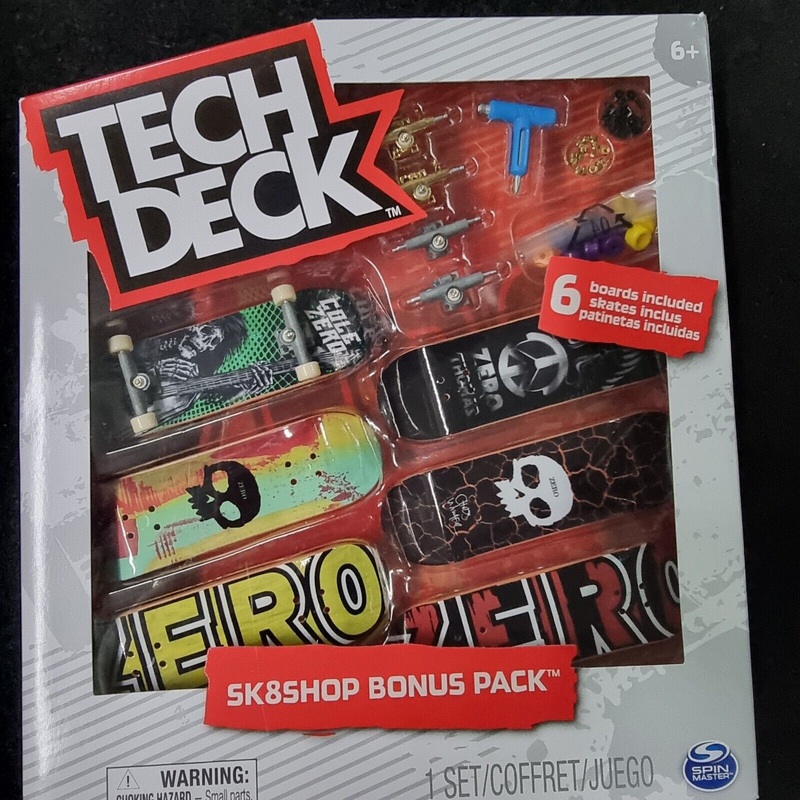 Tech Deck ZERO Boards Sk8shop Bonus Pack