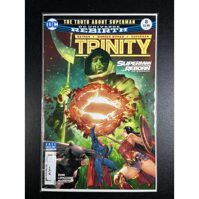 Trinity  #8 Superman Reborn DC Universe Rebirth DC Comics 2017