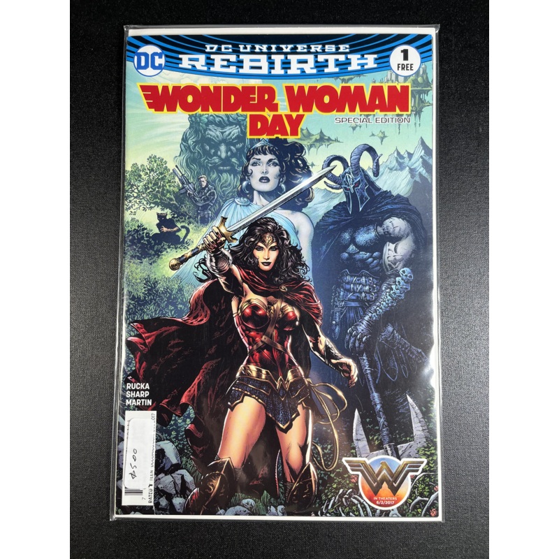 Wonder Woman #1 NM 2016 DC Universe Rebirth DC Comics