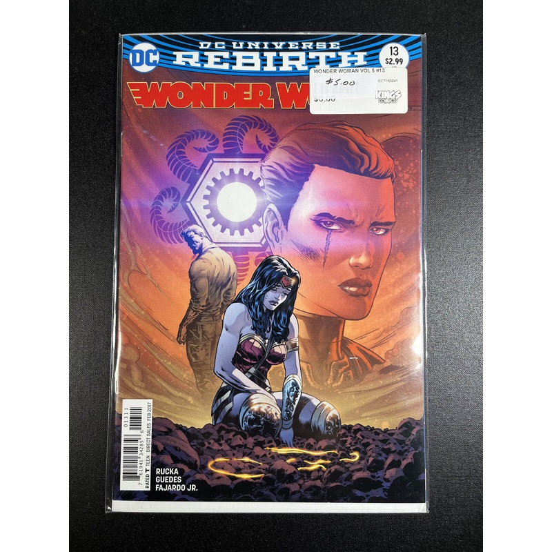 Wonder Woman #13 NM 2017 DC Universe Rebirth DC Comics