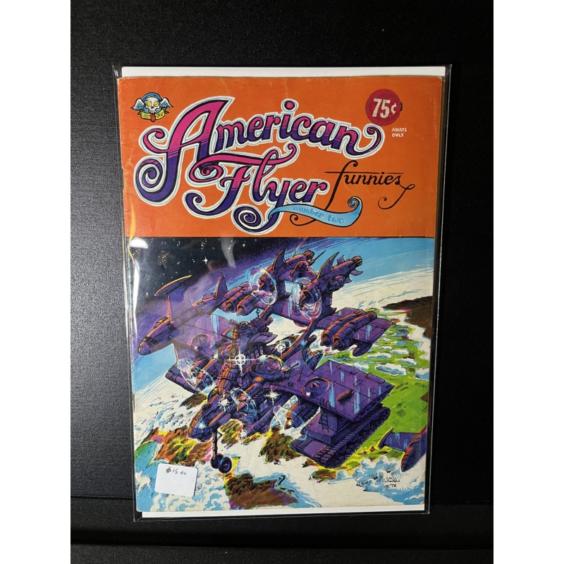 American Flyer #2 (1972) Larry Todd Welz Sutherland Early Underground