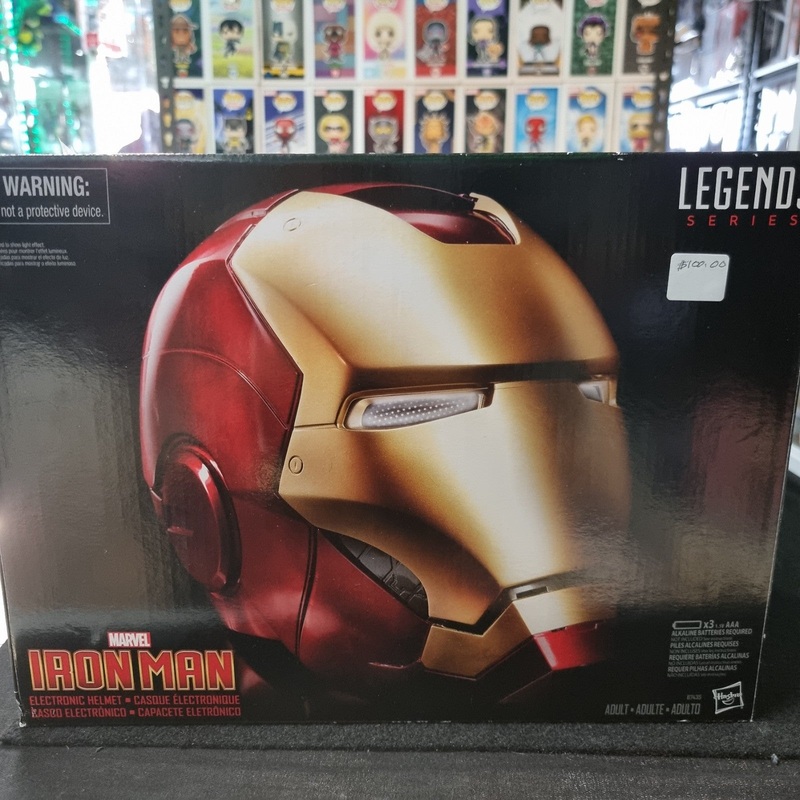 Avengers Marvel Legends Gear Iron Man Replica Electronic LED Helmet