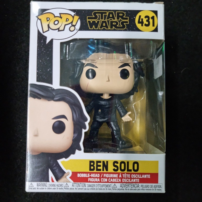 Star Wars Funko POP 431 Ben Solo Rise of Skywalker Blue Lightsaber