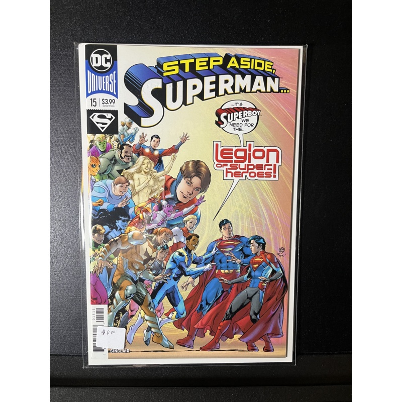 Superman # 15 (DC Universe) Step Aside Superman Dc Comics