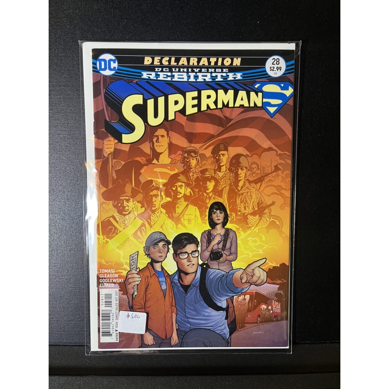 Superman #28 Comic Book NM- 2017 DC Comics Rebirth Declaration Story