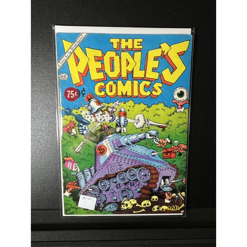 The Peoples Comics Kitchen Sink Comix 1986 Robert Crumb Fritz Cat Comic Book