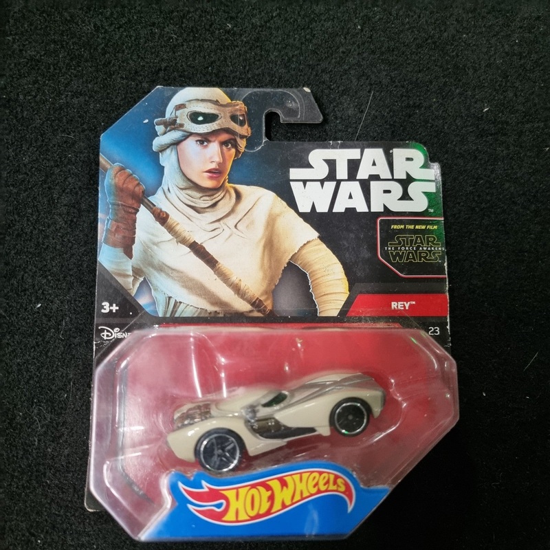 2014 Hot Wheels Star Wars Character Cars Rey #23