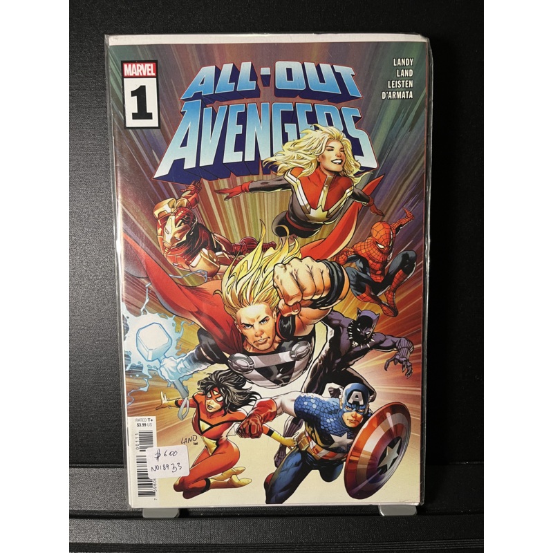 ALL-OUT AVENGERS #1 COVER A 1ST PRINT MARVEL COMICS 2022
