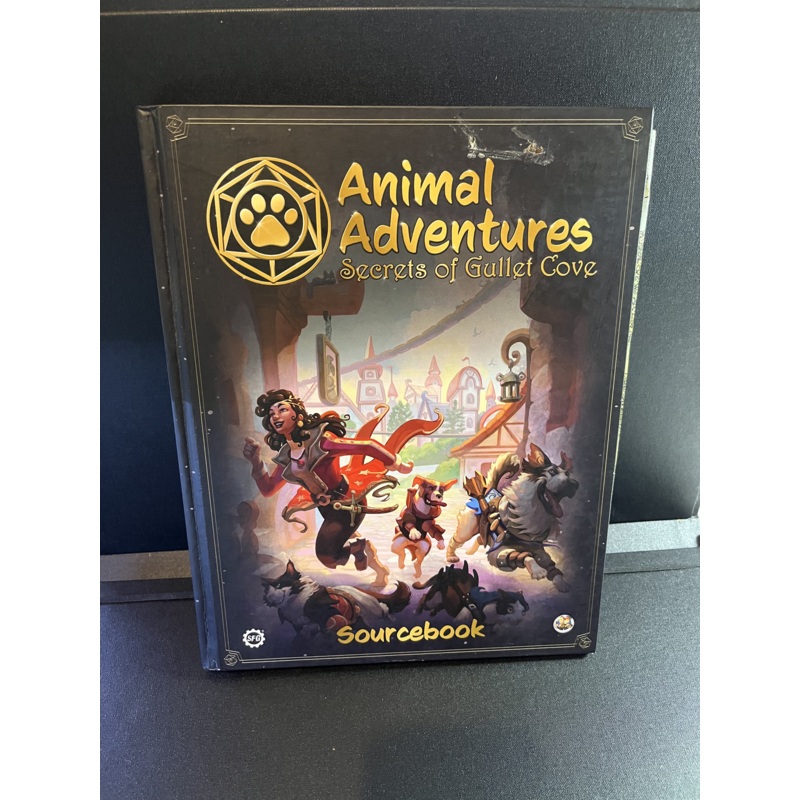 Animal Adventures Secrets of Gullet Cove Sourcebook Cats Dogs SFAAGC-001 Book