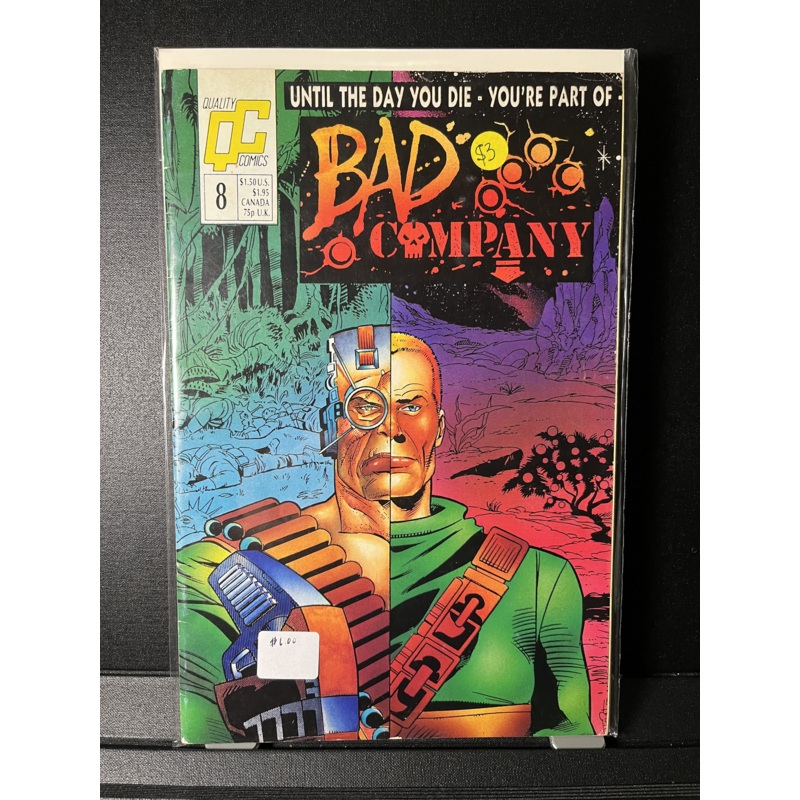 Bad Company #8 FN; Fleetway Quality Comics  1987