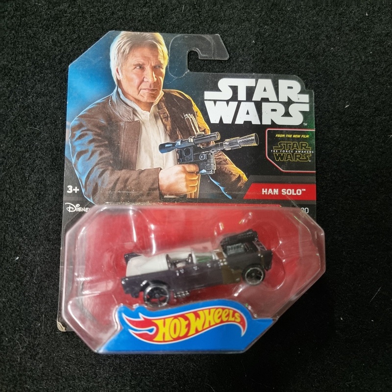 STAR WARS – HOT WHEELS – HAN SOLO  (From Star Wars: The Force Awakens)  #20