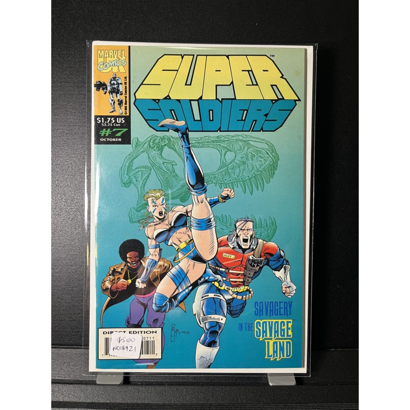 Super Soldiers #7 Comic Book. Direct Edition. Marvel 1993