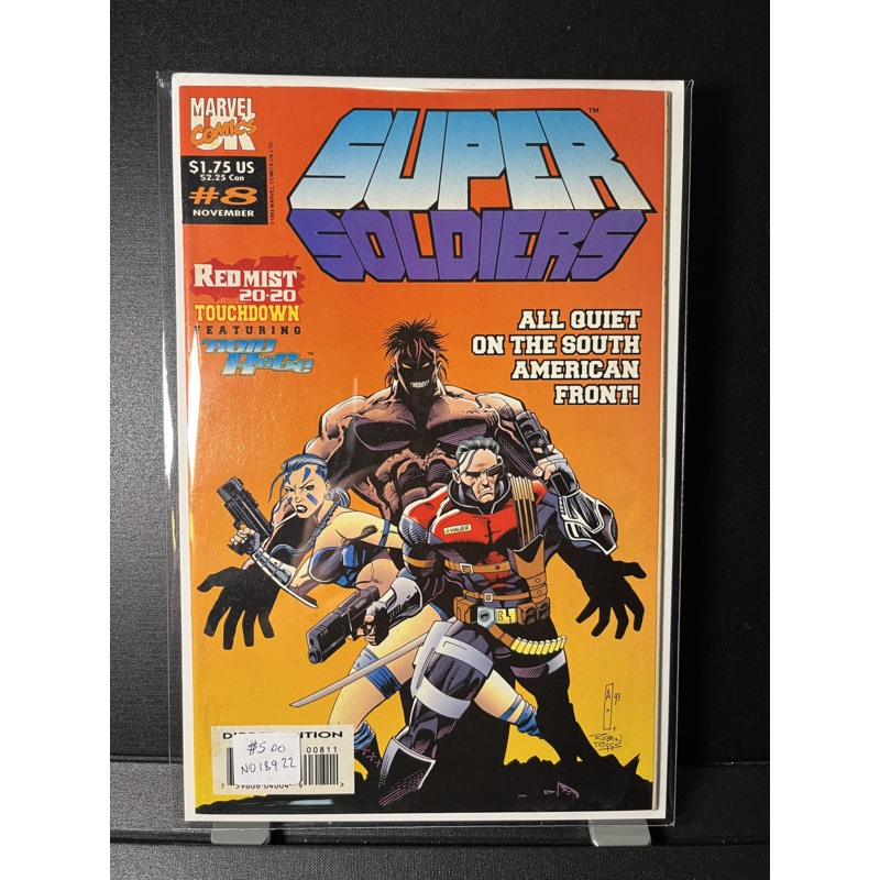 Super Soldiers #8 Marvel Comics 1993