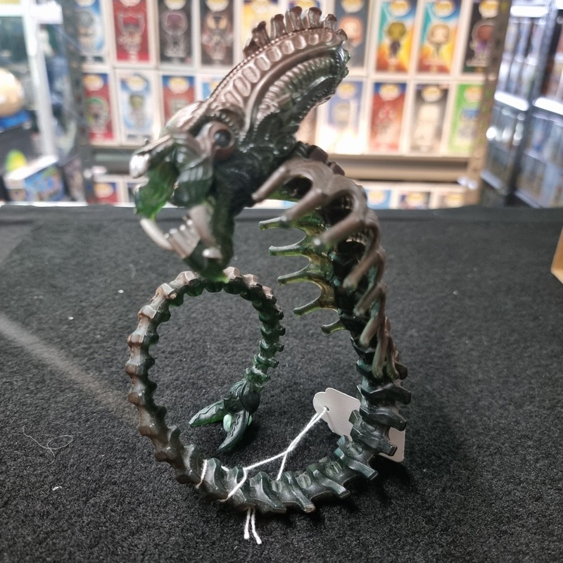 VTG Aliens Movie Snake Alien Figure Kenner Fox Extending Jaw RARE