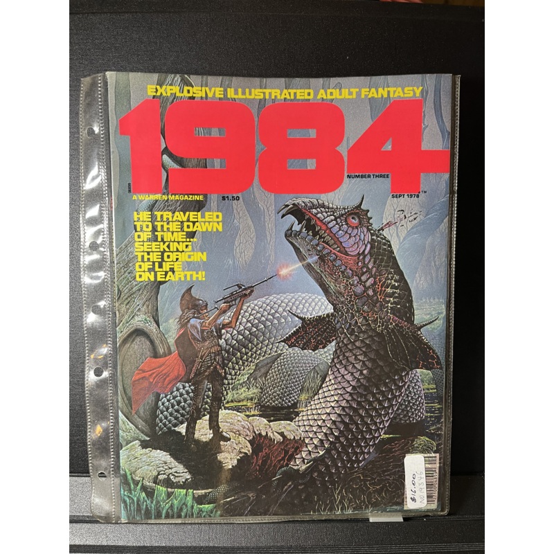 1984 #3 SCIENCE FICTION / FANTASY WARREN MAGAZINE