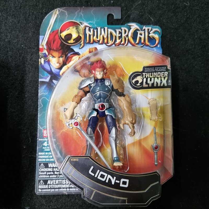 2011 Bandai ThunderCats LION-O 4 Action Figure With Sword Thunder Arm! Rare!