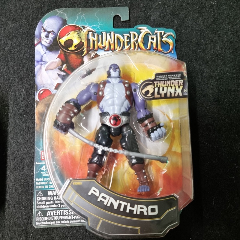 Bandai Thundercats Panthro Thunder Lynx Netflix Action Figure 2011 Rare Sealed