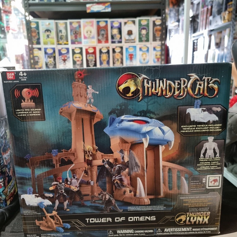 Bandai Thundercats Tower Of Omens Deluxe Playset Action Figure, NIB