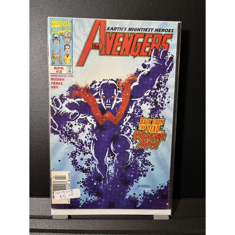 THE AVENGERS #3 Wonder Man Returns! Marvel Comics 1998