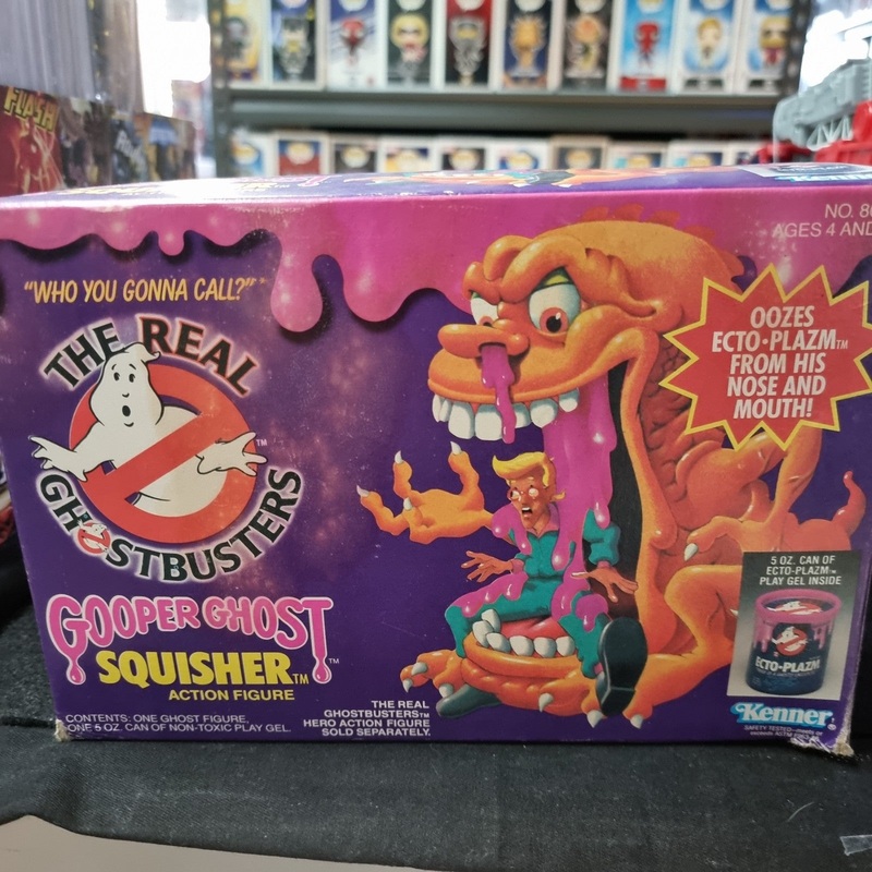 The Real Ghostbusters Kenner Squisher With Slime Brand