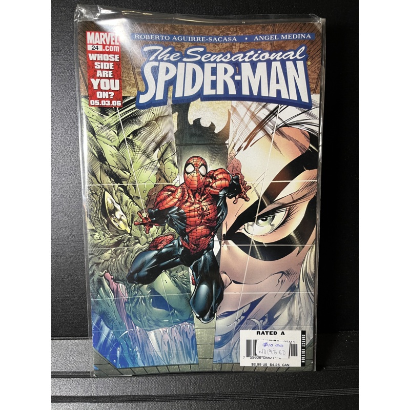 The Sensational Spiderman #24 Black Cat Marvel Comics