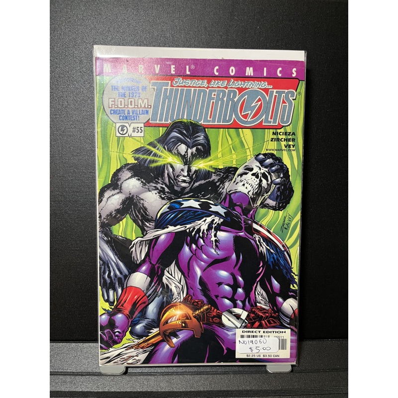 Thunderbolts #55 Marvel Comics  2001