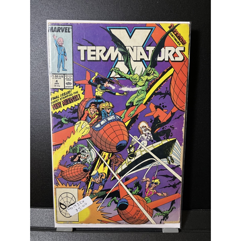 X-Terminators #4 Marvel Comics 1989