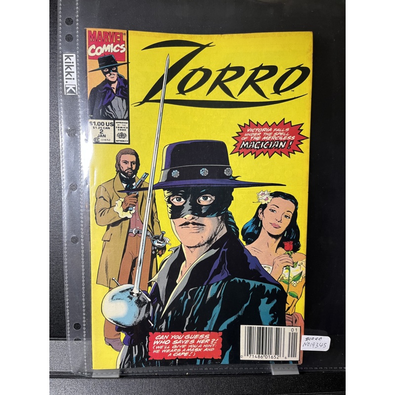 Zorro #2  MARVEL Comics 1991