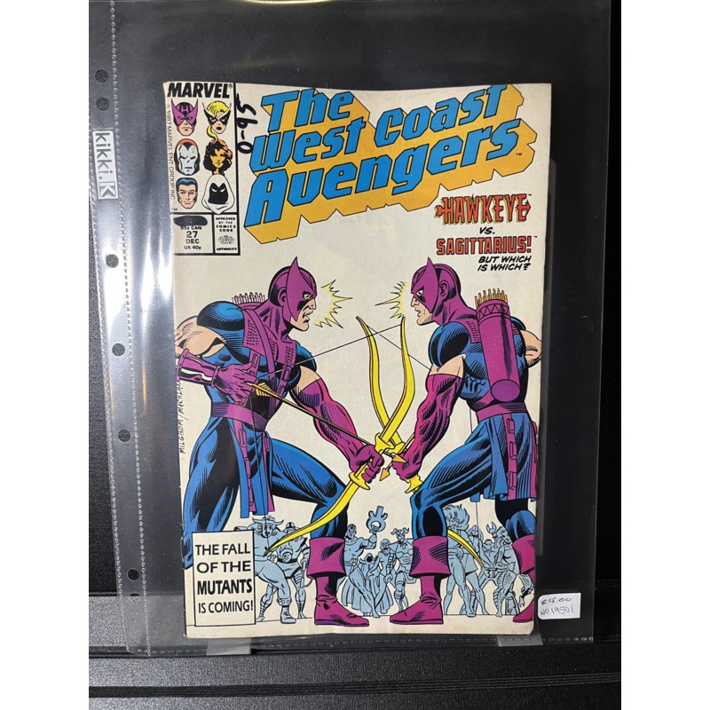 AVENGERS WEST COAST #27 MARVEL COMICS 1985