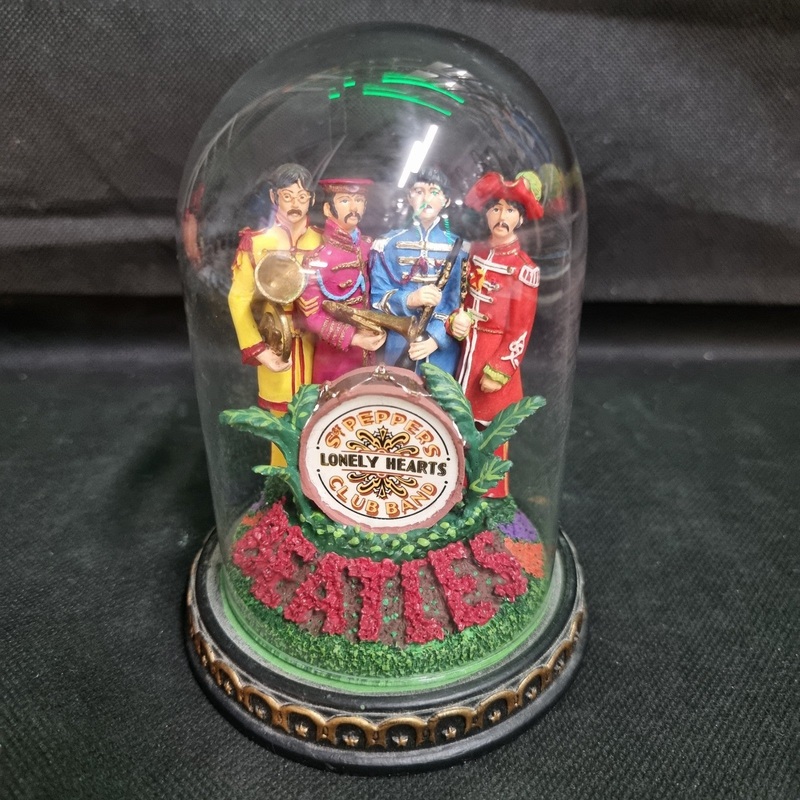 The Beatles Franklin Mint Sgt. Peppers Lonely Hearts Club Bell Jar