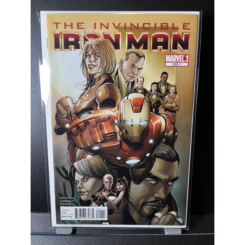 The Invincible Iron Man #500.1 Marvel Comics 2011