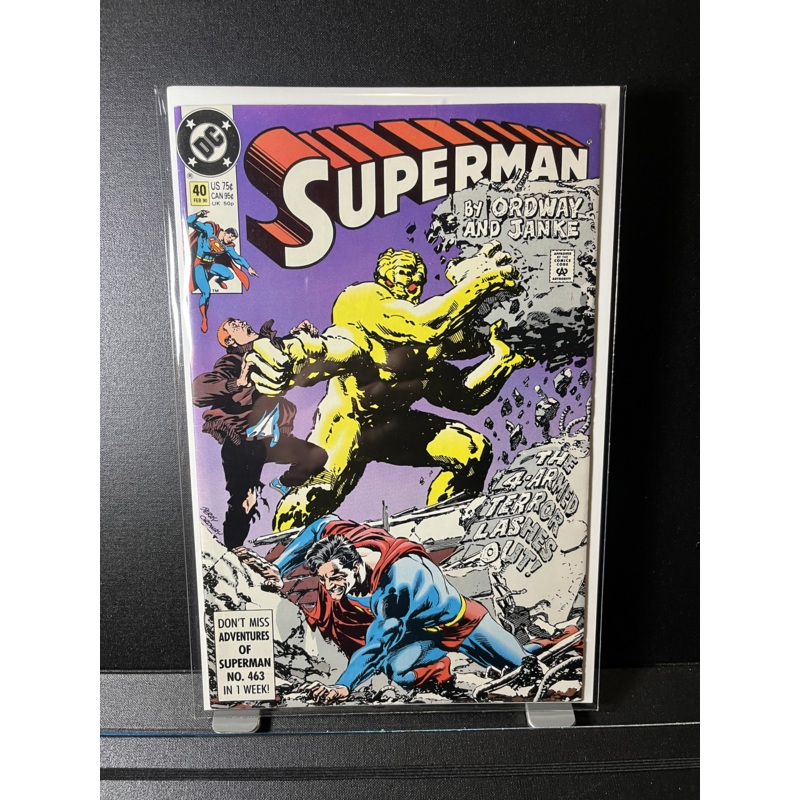 Superman #40 DC comics  1990