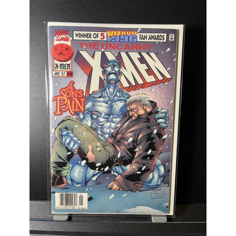 The Uncanny X-Men #340 A Son’s Pain Marvel Comics
