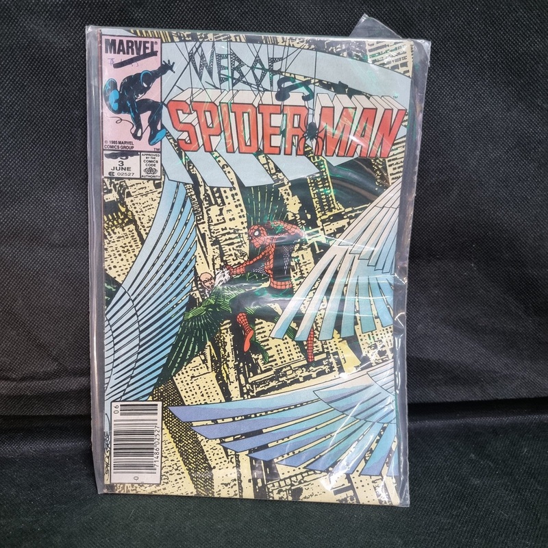Web Of Spider-Man #3 Copper Age Marvel Comics