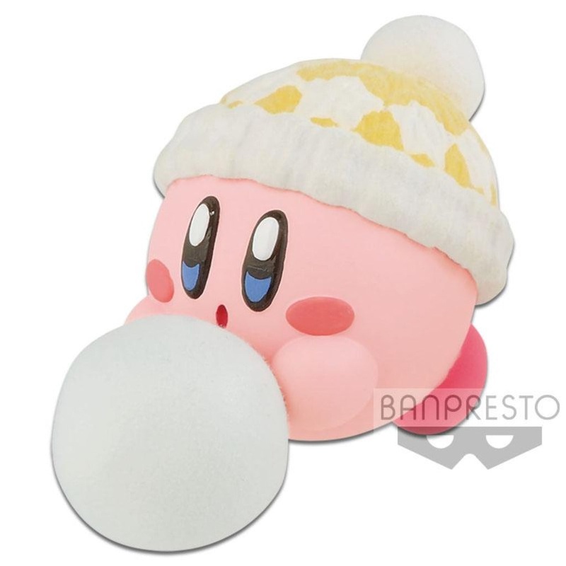 Banpresto Kirby Q Posket Fluffy Puffy Mine Petit – Play In The Snow