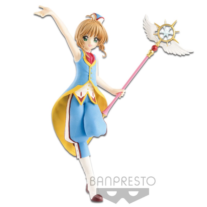 Banpresto EXQ Kinomoto Sakura Cardcaptor Sakura Clear Card Figure