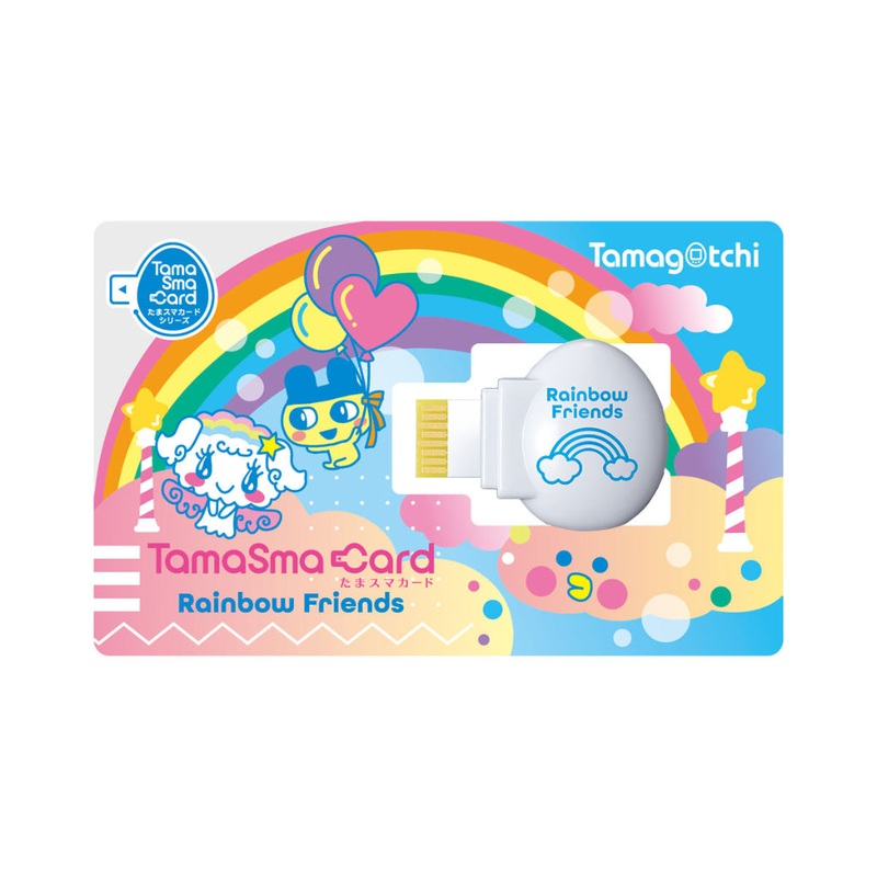 Bandai Tamagotchi TamaSma Card Rainbow Friends