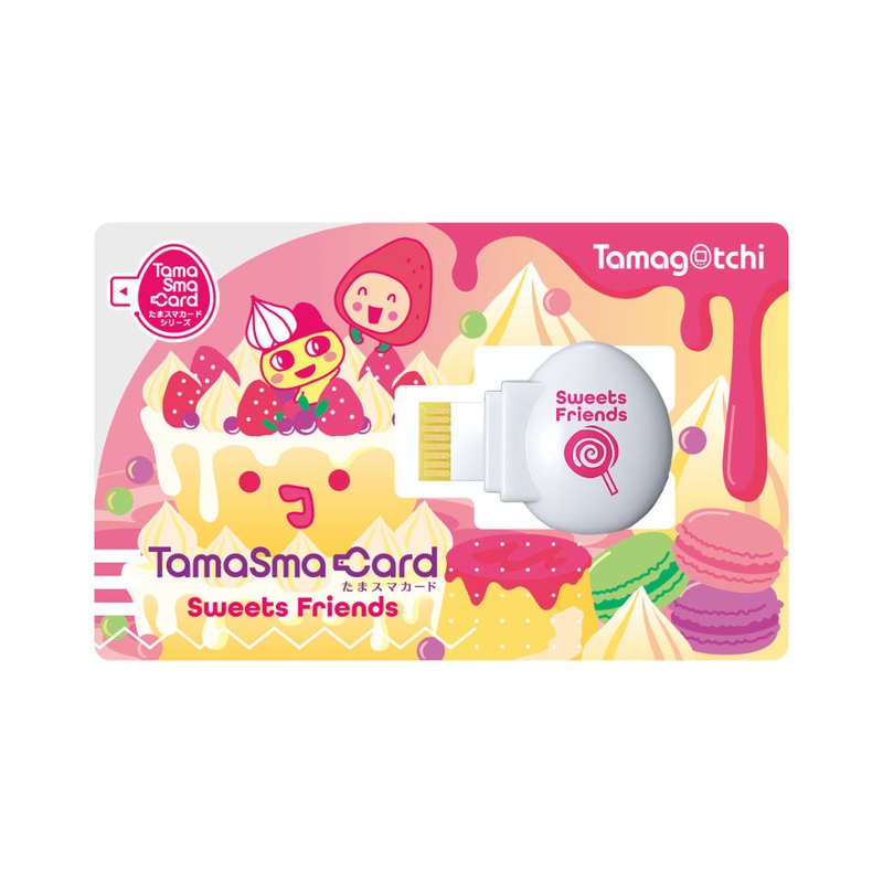 Bandai Tamagotchi TamaSma Card Sweets Friends