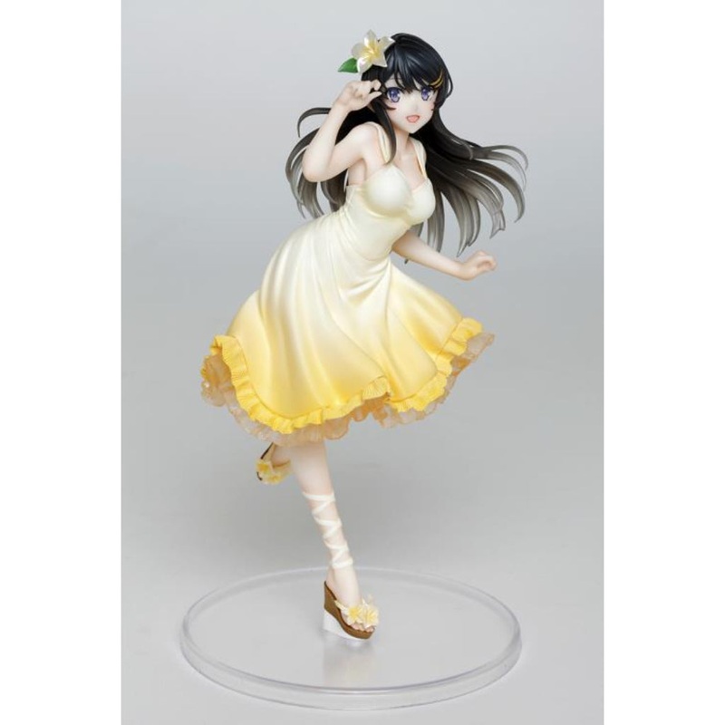 Taito Mai Sakurajima Seishun Butayaro Yellow Dress Ver Coreful Figure