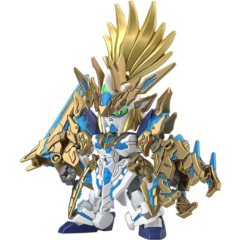 Bandai SDW Heroes 17 Long Zun Liu Bei Unicorn Gundam