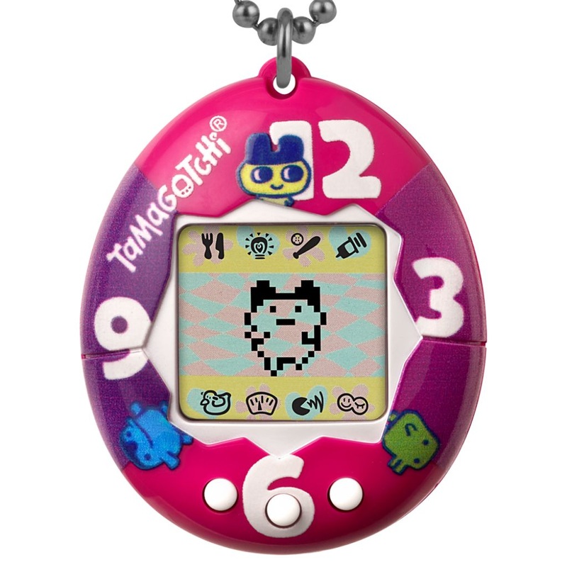 Bandai Original Tamagotchi Gen 1 – Purple-Pink Clock