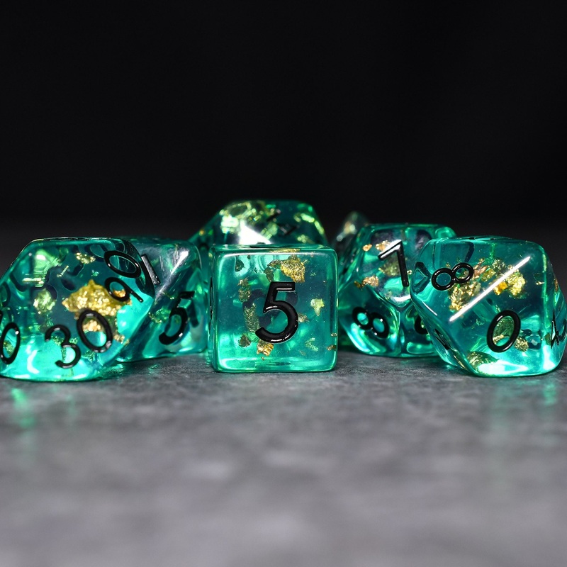 Sunken Treasure DND/TTRPG Dice set