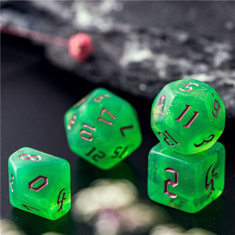 The Hulk DND/TTRPG Dice set