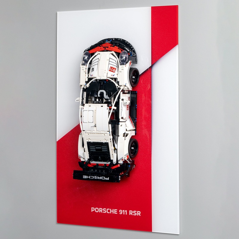 Wall Hanging Car Frame – Porsche 911 RSR (42096)