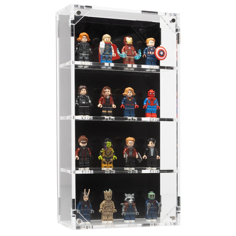 Wall-Hanging Minifigure 16 Count Display Case – WS