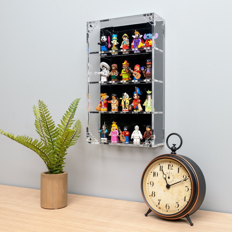 Wall-Hanging Minifigure 20 Count Display Case – WS