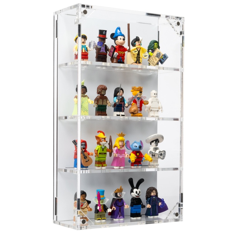 Wall-Hanging Minifigure 20 Count – White – WS