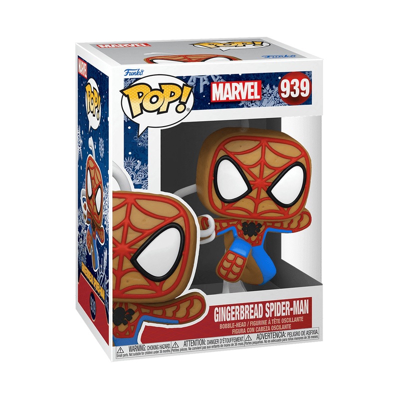 Funko POP! Gingerbread Spider-Man, 939