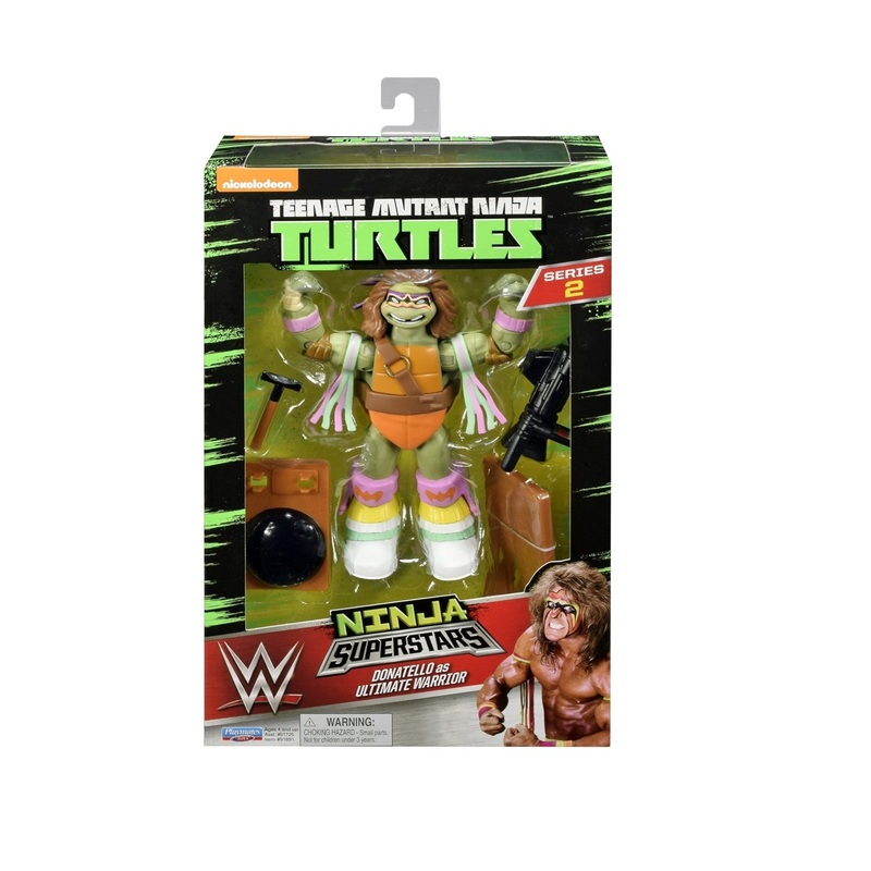 TMNT Ninja Super Stars: Donatello as Ultimate Warrior Figure